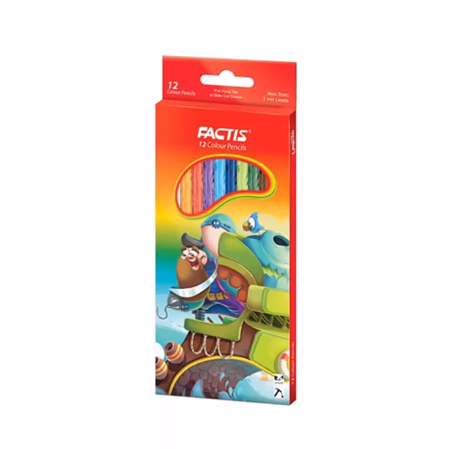 مداد رنگی 12 رنگ فکتیس کد 117008193