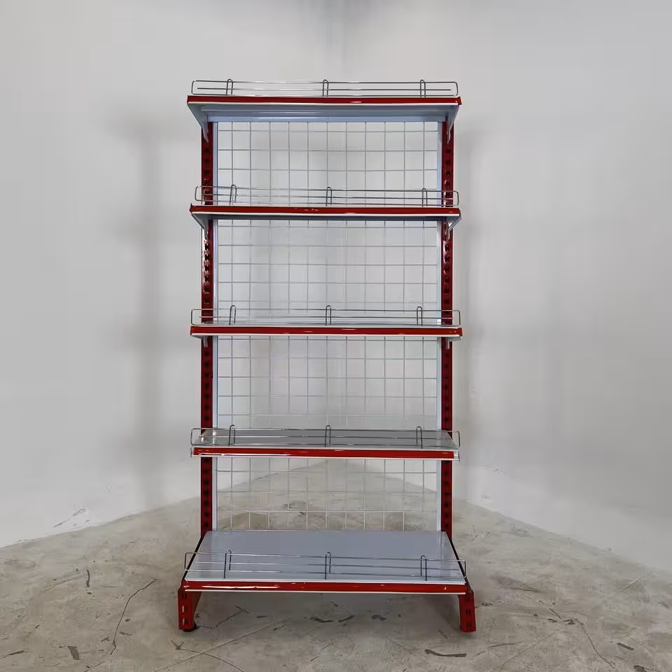 قفسه چند منظوره خودایست 5 طبقه 90×30 کف 40 ارتفاع 170 سانتی متر - قفسه‌بندی وکیلی