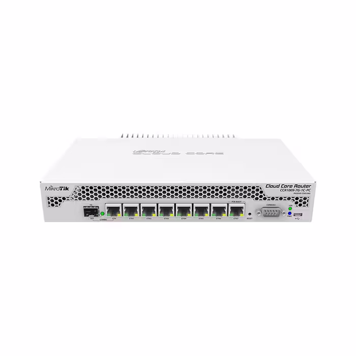 روتر میکروتیک مدل CCR1009-7G-1C-PC با قابلیت بالا