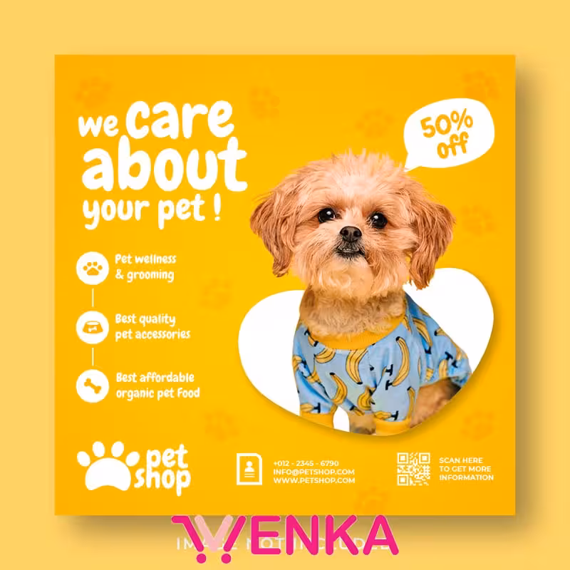 فایل لایه باز با موضوع فروشگاه حیوانات کد105