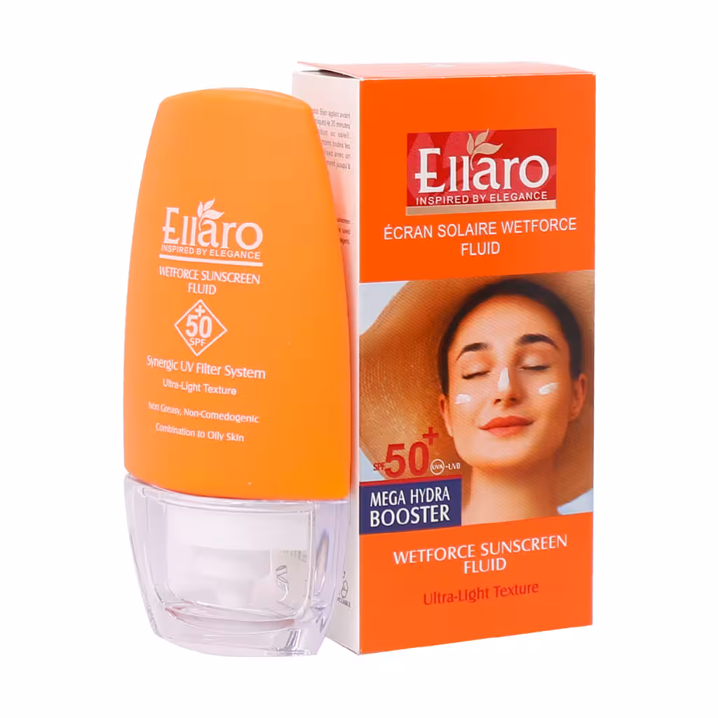 فلوئید ضد آفتاب وت فورس الارو با SPF50 مدل الترا لایت حجم 50 میلی لیتر