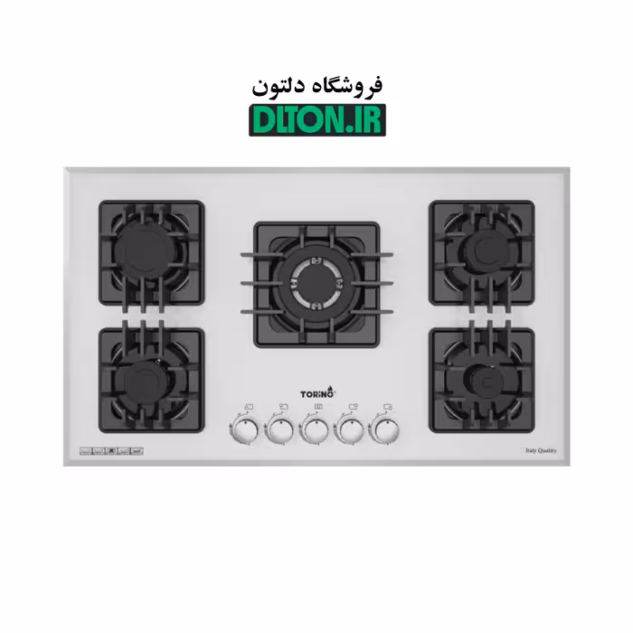 اجاق گاز شیشه‌ای تورینو پلاس  Torino مدل TG 501W