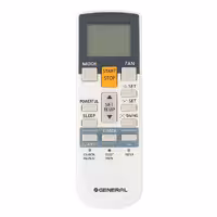 ریموت کنترل کولر گازی اُجنرال مدل RAJ2E سازگار با کولرهای اینورتر OGENERAL