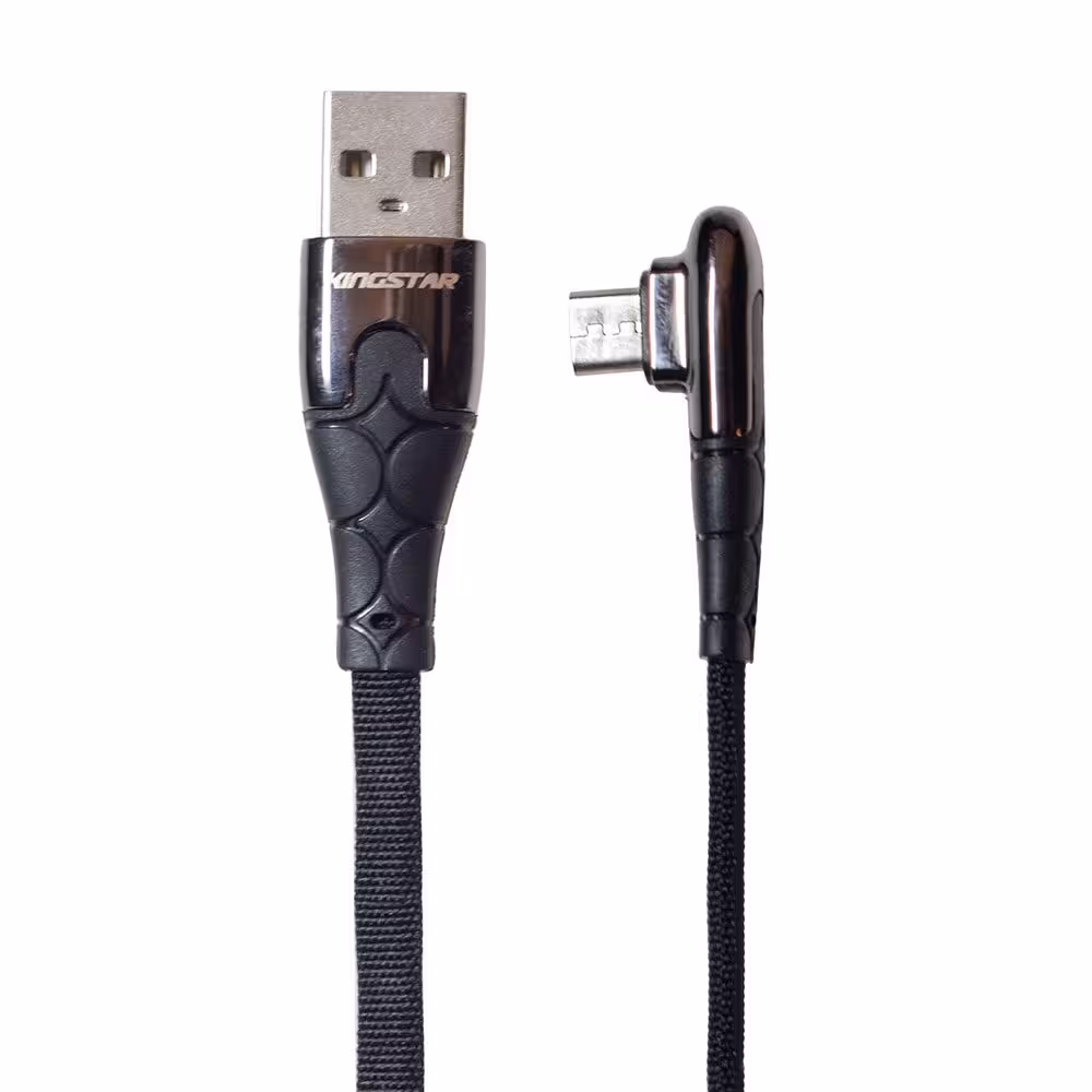 کابل تبدیل USB به microUSB کینگ استار مدل K46A طول 1 متر