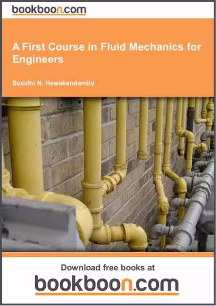 خرید و دانلود نسخه کامل کتاب Hewakandamby. A First Course in Fluid Mechanics for Engineers