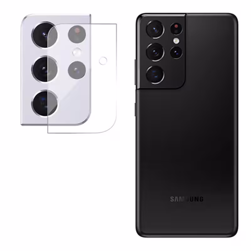 محافظ لنز شیشه ای دوربین سامسونگ Camera Lens Glass Protector For Samsung Galaxy S21 Ultra