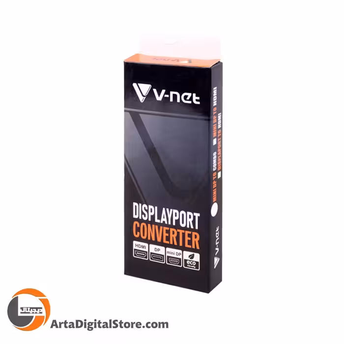 تبدیل Mini Display To HDMI/DVI/VGA V-Net White