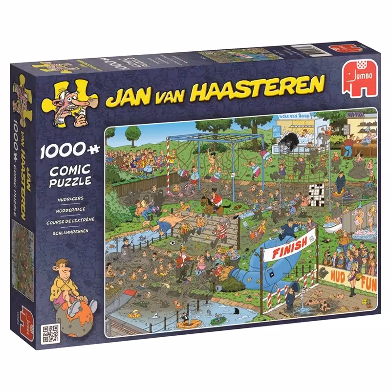 پازل جامبو 1000مدل موداراسرز Mudaracers / Jumbo