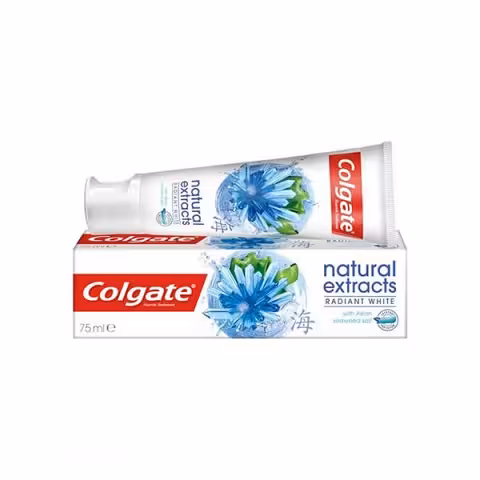 خمیر دندان کلگیت مدل natural extracts حجم 75 میلی لیتر