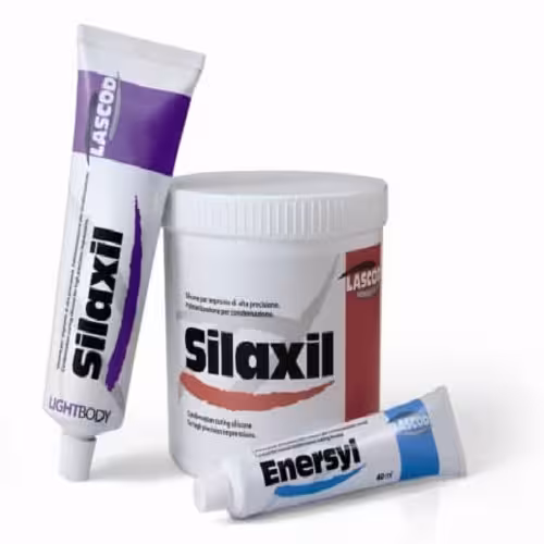 مواد قالبگیری سی سیلیکون لاسکود Lascod Silaxil C-Silicone - فروشگاه تخصصی دندانپزشکی سپیرا