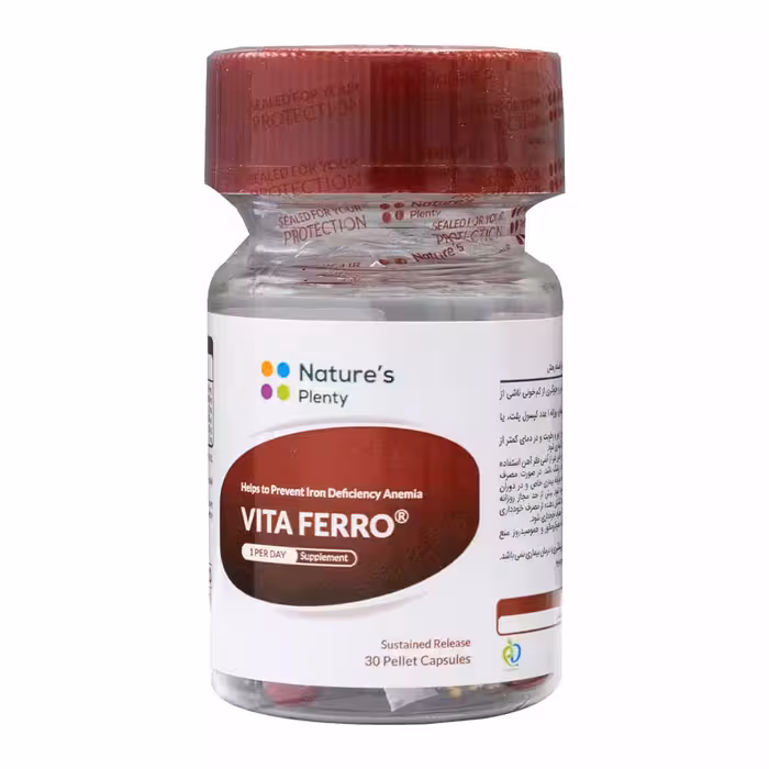 کپسول ویتا فرو 30عدد نیچرز پلنتی Natures Plenty