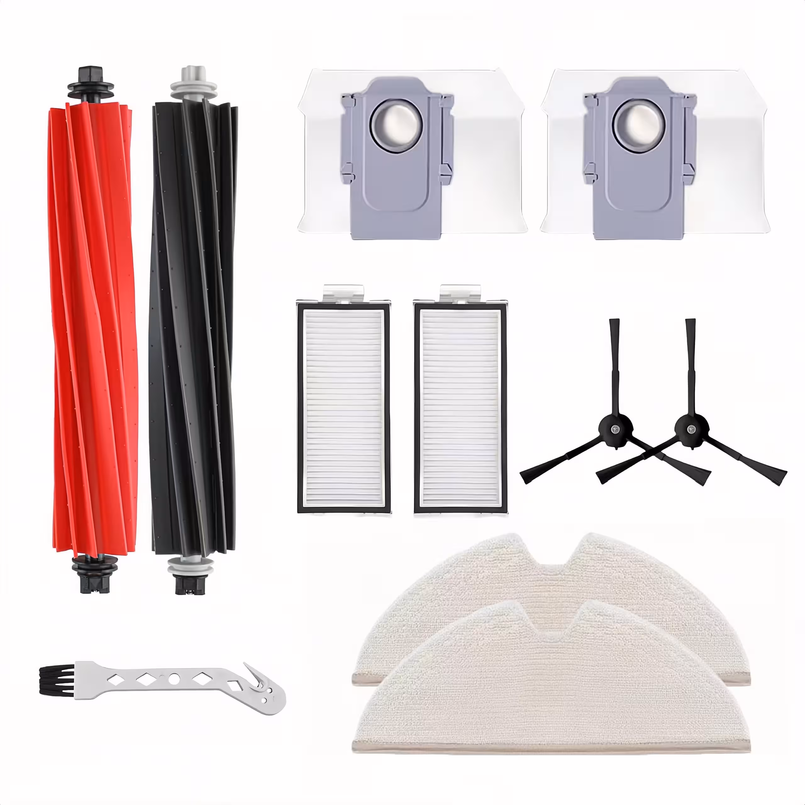 پک اکسسوری جارو رباتیک روبوراک مناسب مدل Roborock Q5 Pro / Q5 Pro Plus / Q8 Max / Q8 Max plus ( ارسال 10 الی 15 روز کاری)