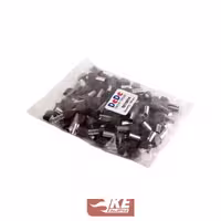 وایرشو دوبل روکشدار سایز 10 قهوه‌ای TE10014 بسته 100 عددی DeDe