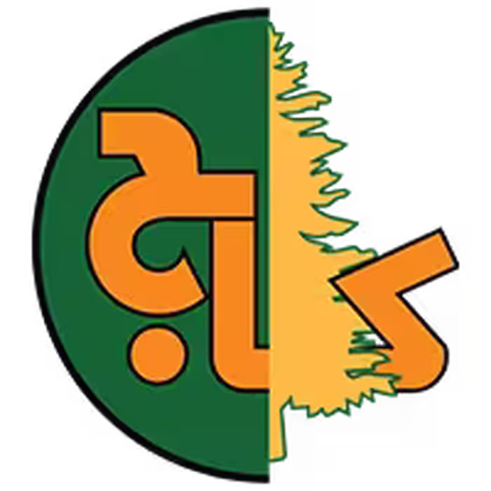 لیوان پیرکس طرح شیاردار دسته طلایی 450 میل