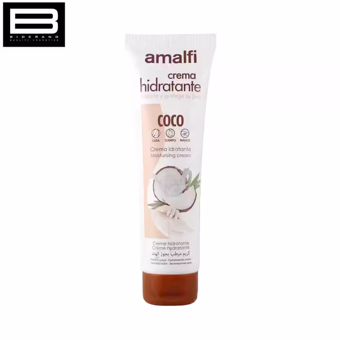 کرم مرطوب کننده نارگیل آمالفی حجم 150ml