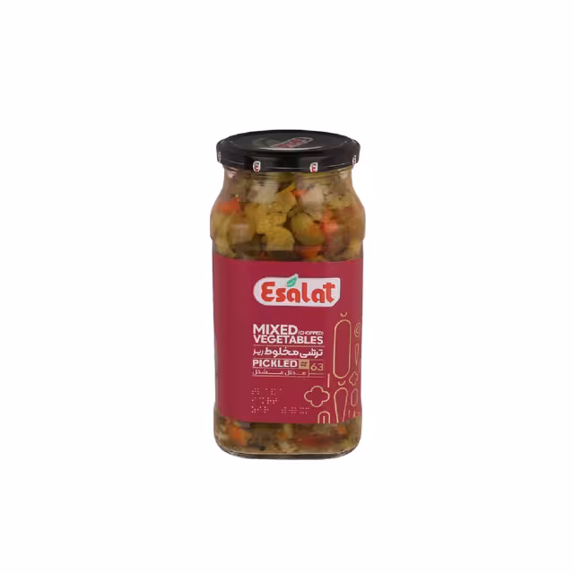 ترشی مخلوط ریز اصالت 570 گرمی