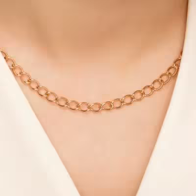 زنجیر لوکس ژوپینگ (اصلی) کارتیر 6 میل 50 سانتی کد ORG 746..