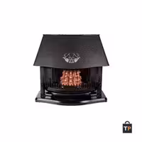 بخاری گازی شومینه ای نیک کالا مدل قوسی مدرن MC110