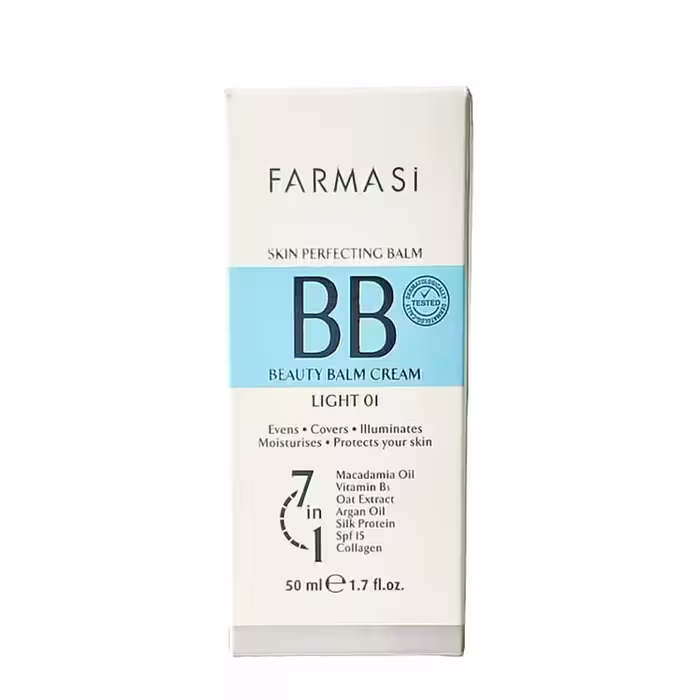 کرم پودر BB کرم 7in1 حجم 50 میلی لیتر اصلی
