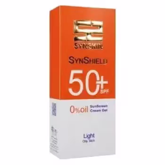 کرم ژل ضد آفتاب 50  SPF، رنگی (لایت)، مناسب پوست چرب