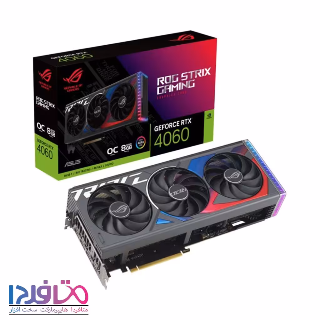 کارت گرافیک ایسوس مدل RTX 4060 STRIX OC 8GB GDRR6
