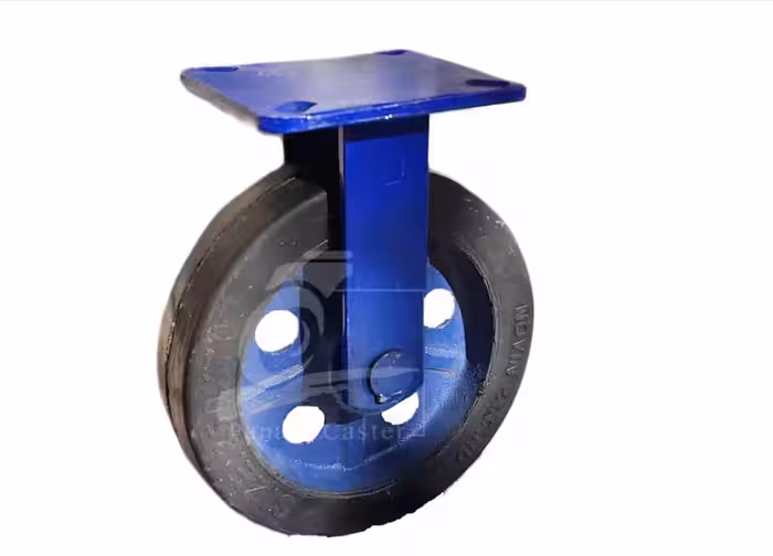 چرخ پاترولی سنگین فشار قوی روکش لاستیکی ثابت سایز ( 25)