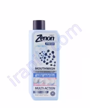 دهانشویه چند منظوره زنون Zenon مدل Multi Action حجم 400 میلیلیتر