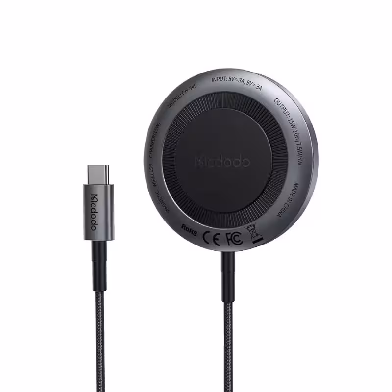 شارژر وایرلس مگنتی مک دودو CH-5490 توان 15 وات