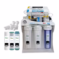 دستگاه تصفیه کننده آب آکوآ اسپرینگ مدل UF – SF4200 به همراه فیلتر بسته 3 عددی و کیت نشتی گیر