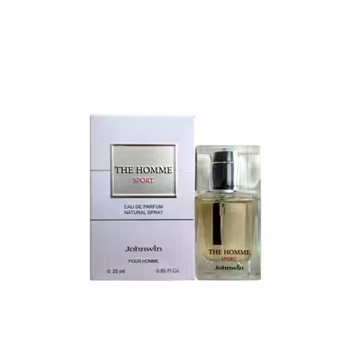 عطر ادکلن مردانه دیور هوم اسپرت جانوین دهوم اسپرت (Johnwin Dior Homme Sport) حجم 25 میل