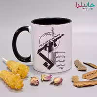 لیوان با لوگو سپاه پاسداران