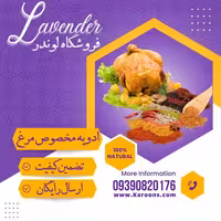 ادویه ترکیبی مخصوص مرغ (100گرمی) فروشگاه لوندر