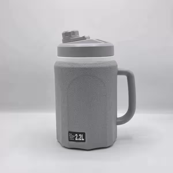 کلمن آب 2/2 لیتر درب پیچی طوسی UNIFIRST