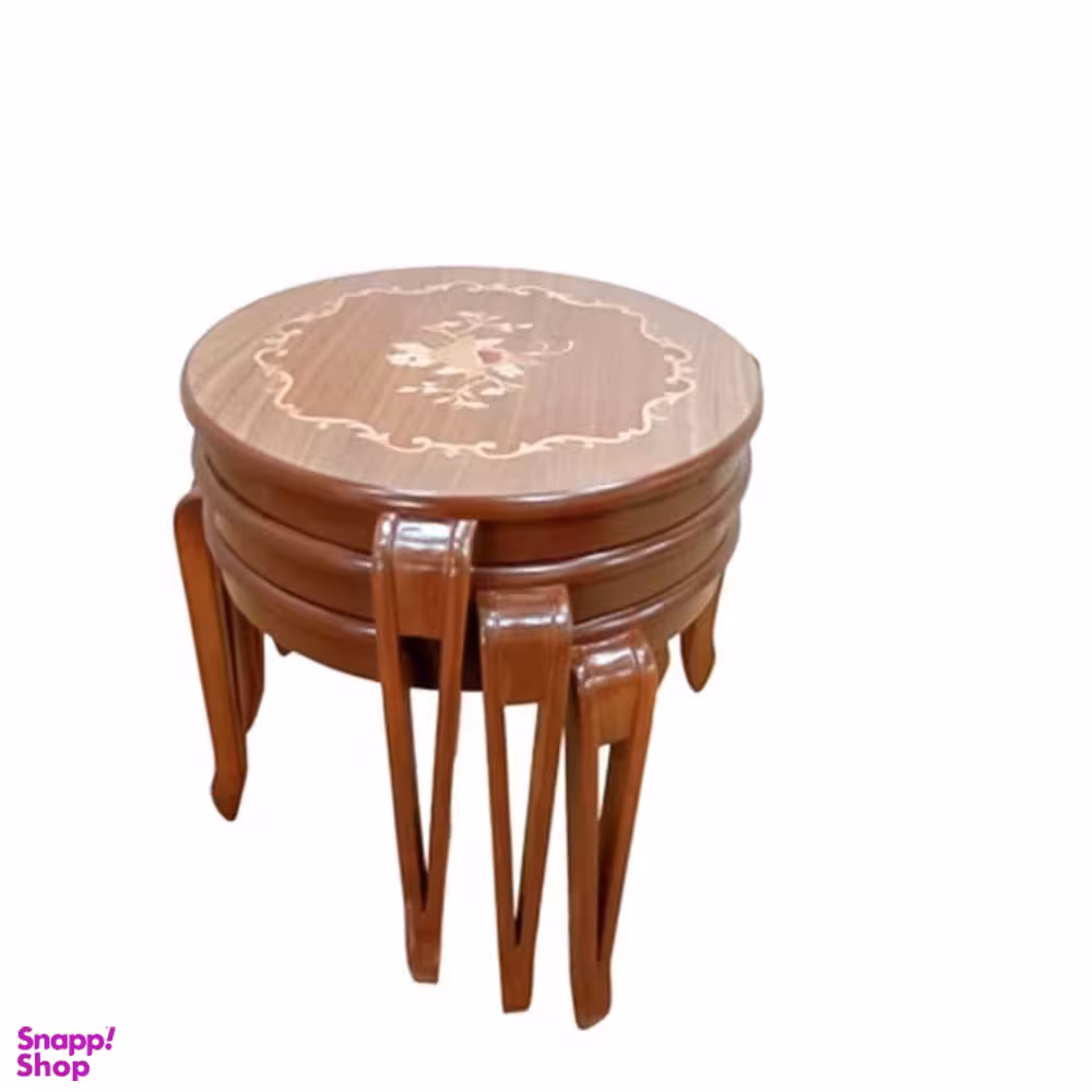 میز عسلی مدل KHA800 مجموعه 3 عددی