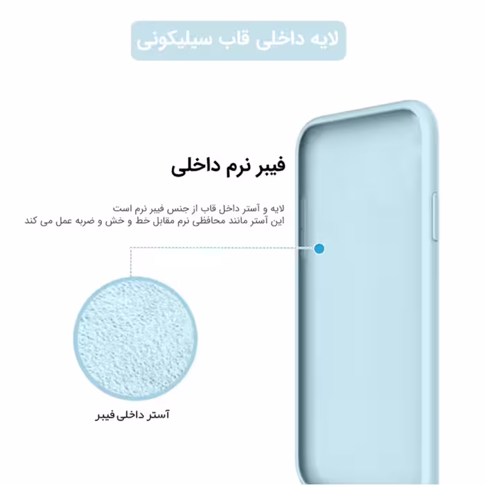 کاور مدل سیلیکون مناسب برای گوشی موبایل سامسونگ Galaxy A51