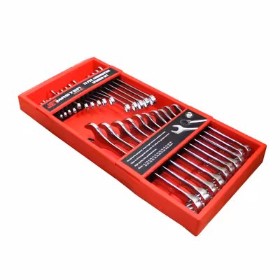 آچار یکسر تخت و یکسر رینگی جت مستر مدل YP-6-32MM  مجموعه 25 عددی