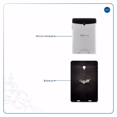 برچسب پوششی ماهوت مدل Batman مناسب برای تبلت وریکو Unipad
