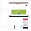 برچسب پوششی ماهوت مدل Leaf-Texture مناسب برای تبلت هوآوی Mediapad M6 10.8 2019