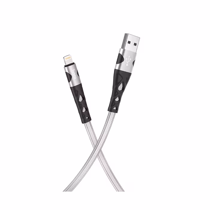 کابل تبدیل USB به لایتنینگ هوکو مدل U105 ANTI TWIST طول 1.2 متر