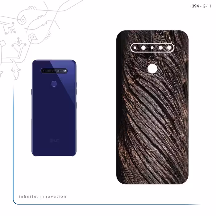 برچسب پوششی ماهوت مدل Wood Texture 9 مناسب برای گوشی موبایل ال جی K51s