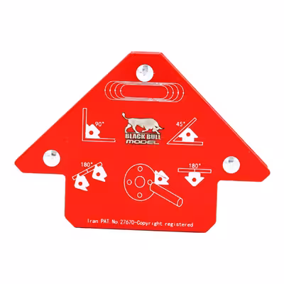 گونیا مگنت دار جوشکاری مدل بلک بول کد YPBMK-345INCH مجموعه 3 عددی