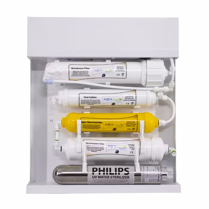 دستگاه تصفیه کننده آب آکوآ اسپرینگ مدل RO-S7-WZ 7087 به همراه مجموعه فیلتر 3 عددی