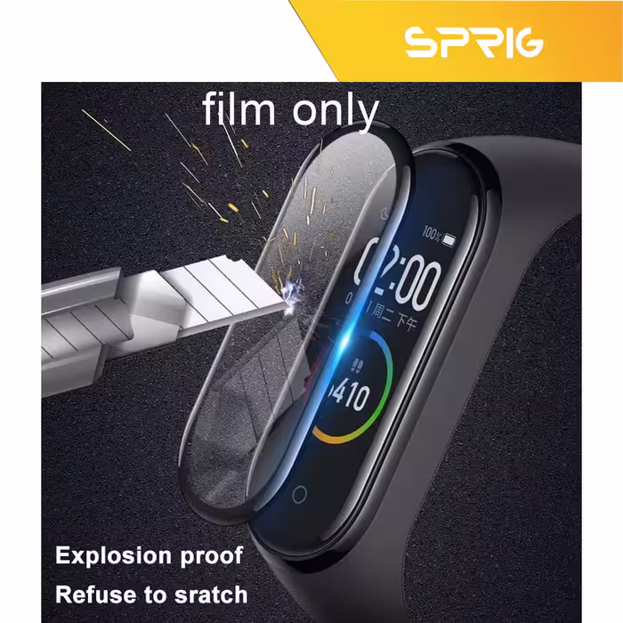 محافظ صفحه نمایش نانو اسپریگ مدل SPG مناسب برای ساعت هوشمند شیائومی Mi Band 7