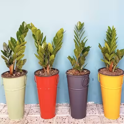 گلدان مدل فلزی تورینگ 45