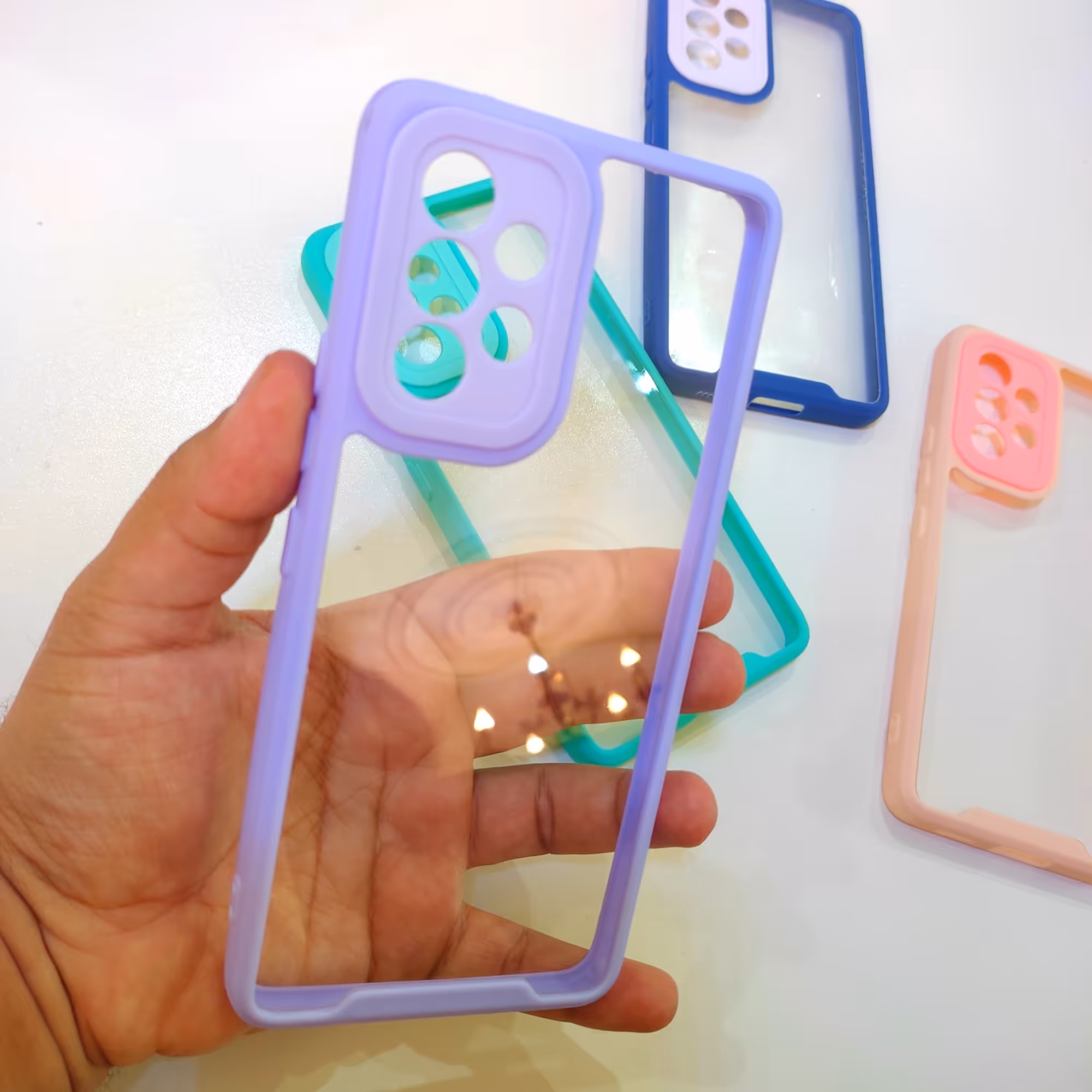 کاور مدل ضد ضربه مناسب برای گوشی موبایل سامسونگ GALAXY A53