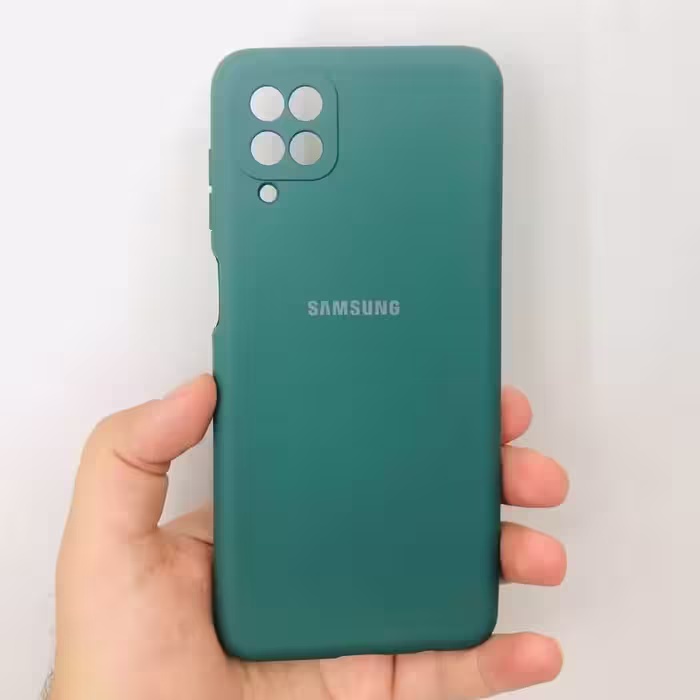 کاور ‌مدل سیلیکونی مناسب برای گوشی موبایل سامسونگ Galaxy A12