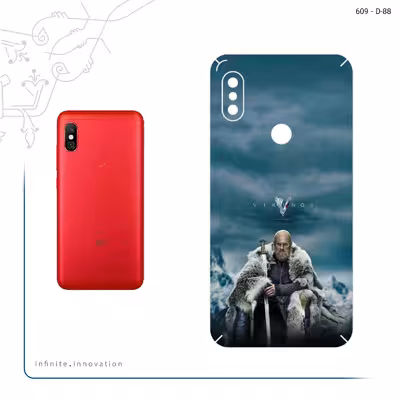 برچسب پوششی ماهوت مدل Vikings مناسب برای گوشی موبایل شیائومی Redmi Note 6 Pro