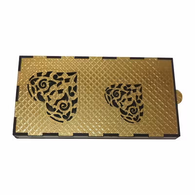 جعبه هدیه طرح قلب کد b76