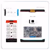 برچسب پوششی ماهوت مدل Earth-White-Marble مناسب برای تبلت اپل iPad mini (GEN 5) 2019 A2133