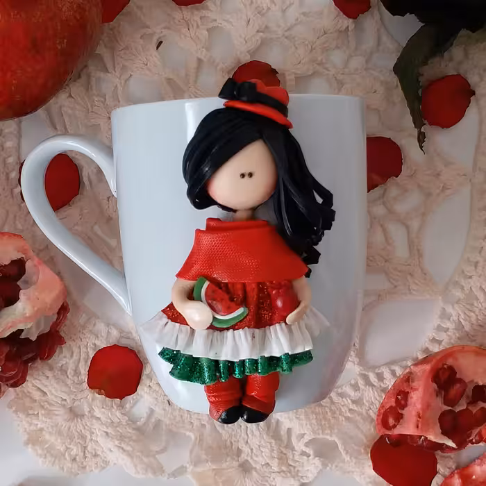 ماگ مدل هندوانه H341